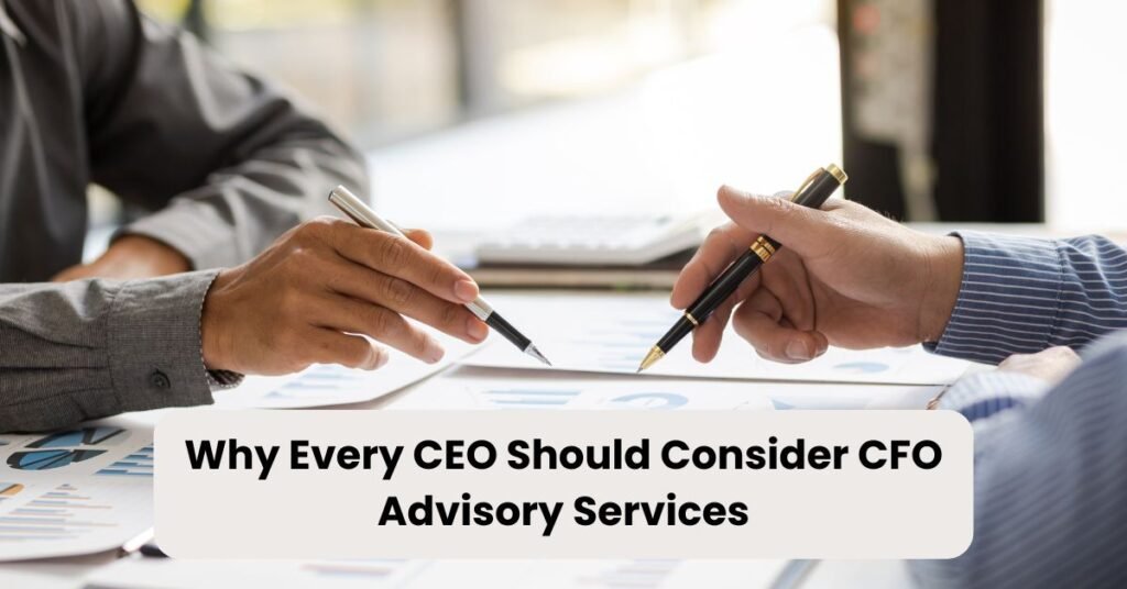 Why Every CEO Should Consider CFO Advisory Services