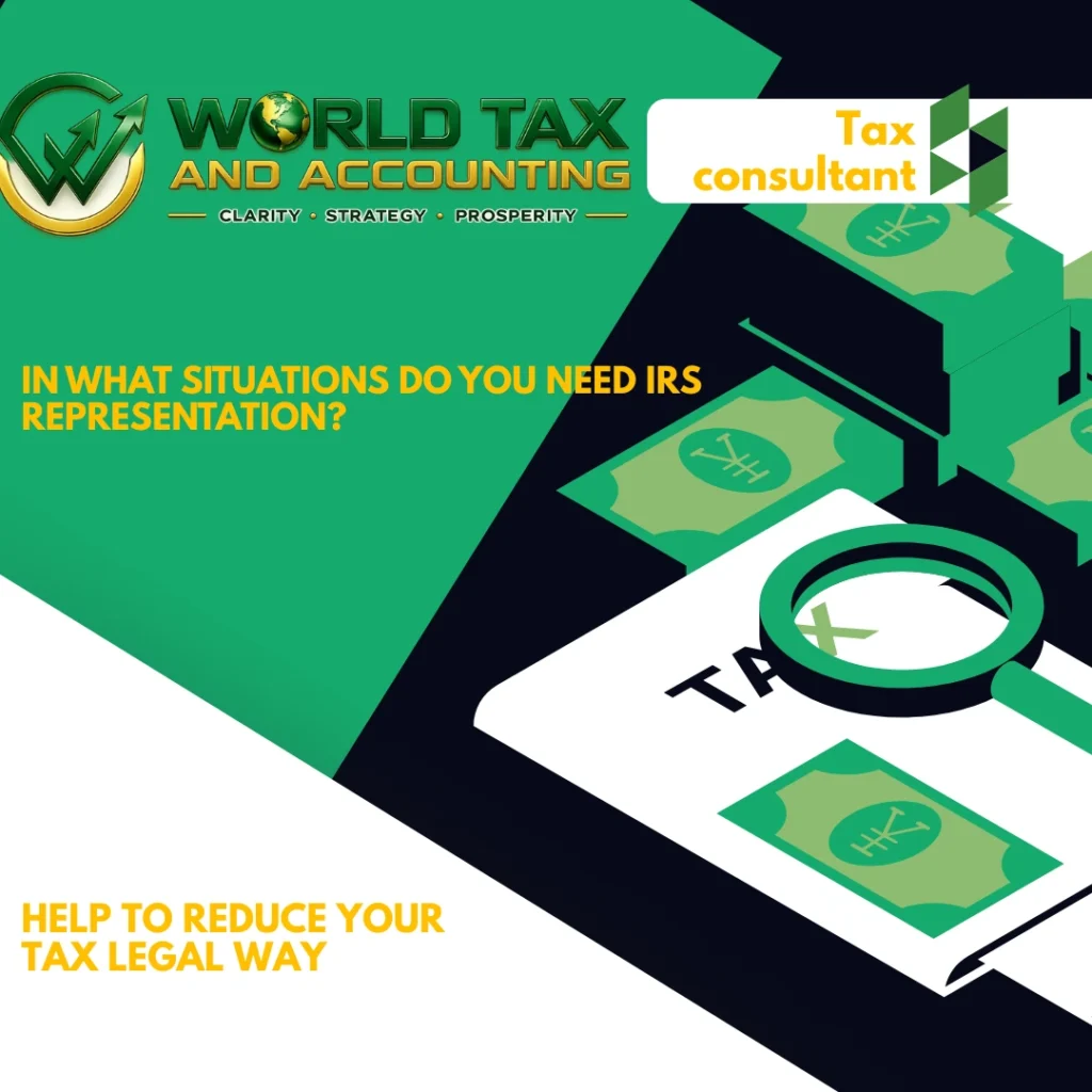 In What Situations Do You Need IRS Representation?